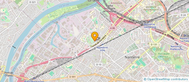 localisation de l'entreprise CAYE CONSULTING  NANTERRE