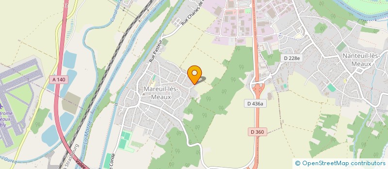 localisation de l'entreprise CAYE DEPANNAGE REMORQUAGE à MAREUIL-LES-MEAUX