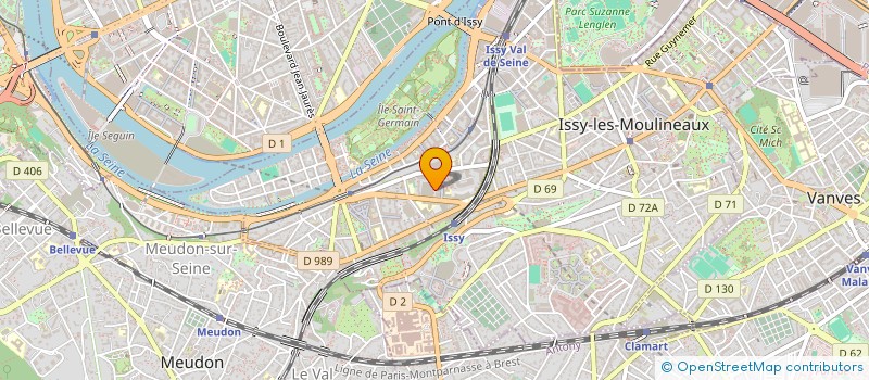 localisation de l'entreprise CAYE DOUTSAS LMNP à ISSY-LES-MOULINEAUX