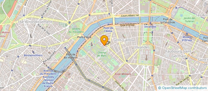 localisation de l'entreprise CAYE YACHTING à PARIS