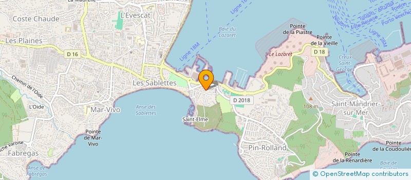 localisation de l'entreprise CAYENNE à LA SEYNE-SUR-MER