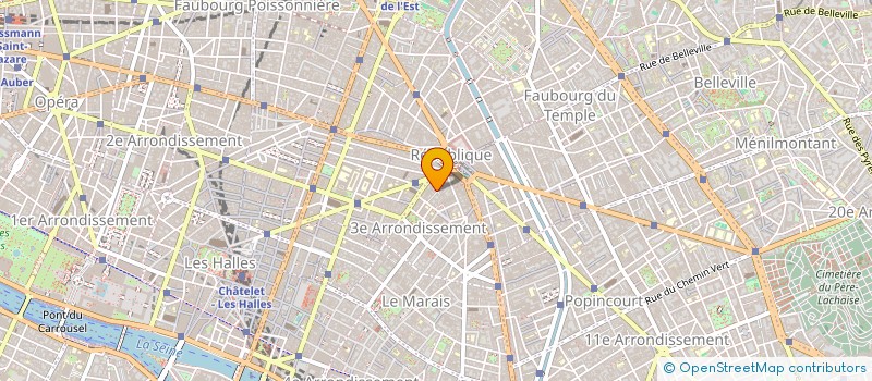 localisation de l'entreprise CAYEUX  PARIS