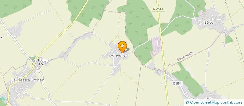 localisation de l'entreprise CAYLA GROUP  LE PLESSIS-GROHAN