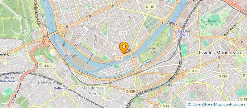 localisation de l'entreprise CAYLANN HOLDING  BOULOGNE-BILLANCOURT