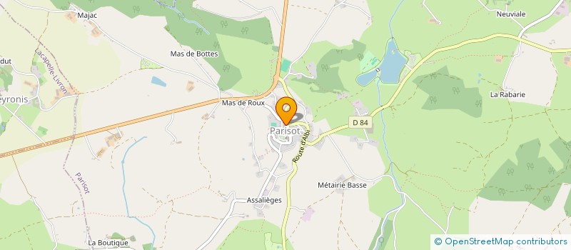 localisation de l'entreprise CAYLUS RETRO MOBIL  CAYLUS