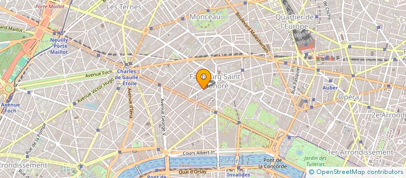 localisation de l'entreprise CAYMAN INVEST  PARIS