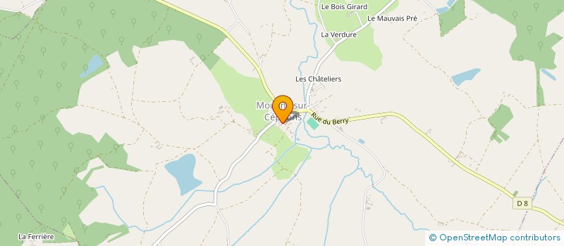 localisation de l'entreprise CAYN IMMO à MOULINS-SUR-CEPHONS