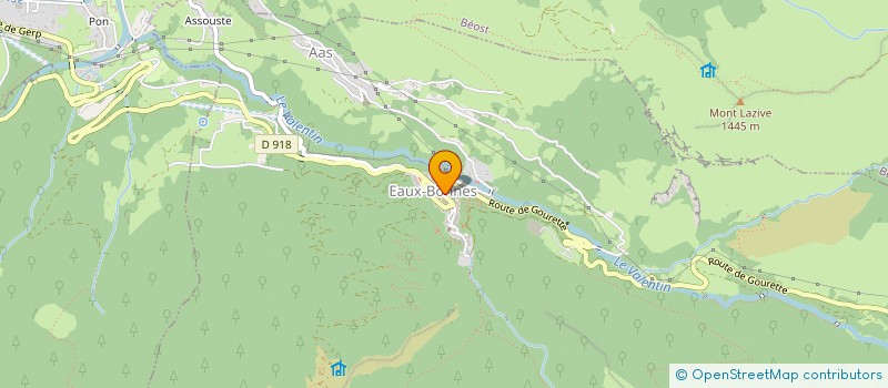 localisation de l'entreprise CAYO AZUL  EAUX-BONNES