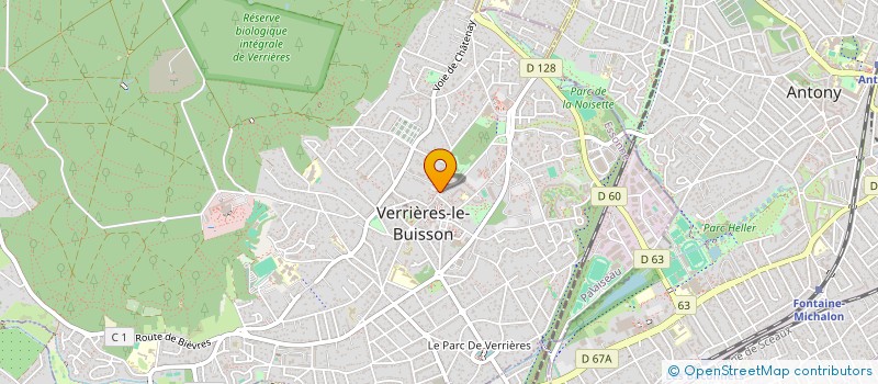 localisation de l'entreprise CAYOR CONSULTING à VERRIERES-LE-BUISSON