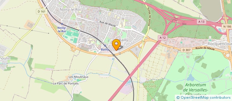 localisation de l'entreprise CAYROLS CANTAL  BAILLY