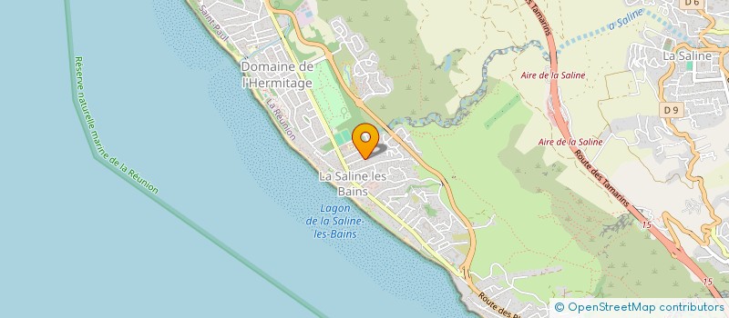 localisation de l'entreprise CAZ & CONCIERGERIE  SAINT-PAUL