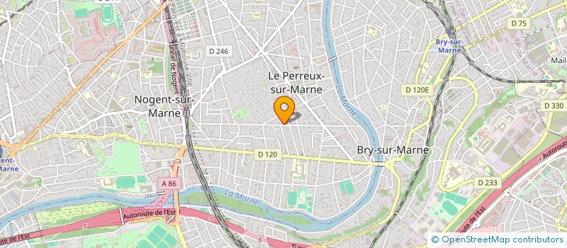 localisation de l'entreprise CAZ CONSEIL  LE PERREUX-SUR-MARNE