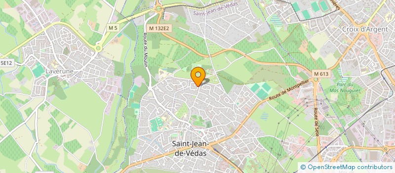 localisation de l'entreprise CAZ'IMMO3  SAINT-JEAN-DE-VEDAS