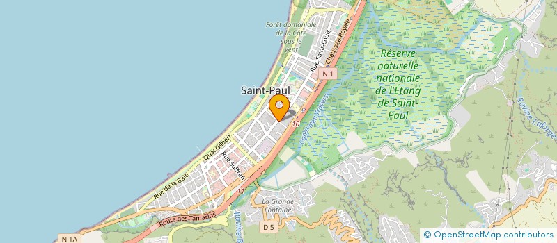 localisation de l'entreprise CAZ'RELAIS à SAINT-PAUL