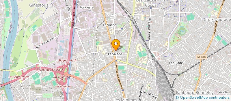 localisation de l'entreprise CAZA à TOULOUSE