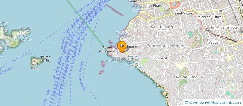 localisation de l'entreprise CAZA à MARSEILLE