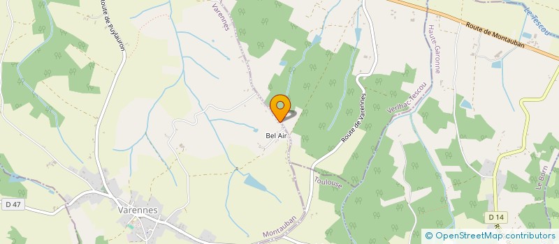 localisation de l'entreprise CAZA  VARENNES