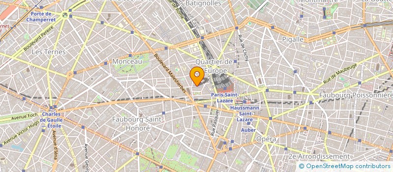 localisation de l'entreprise CAZA CAPITAL  PARIS