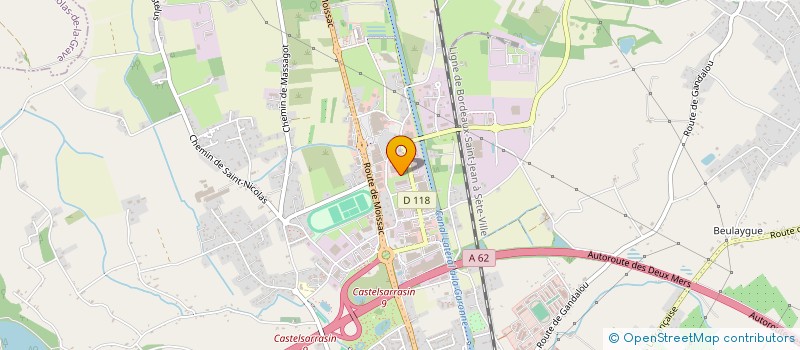 localisation de l'entreprise CAZA DISTRIBUTION  LOUZY