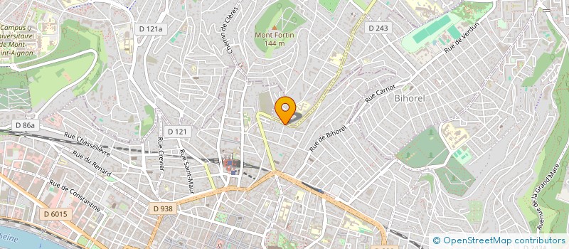 localisation de l'entreprise CAZA IMMOBILIER  ROUEN