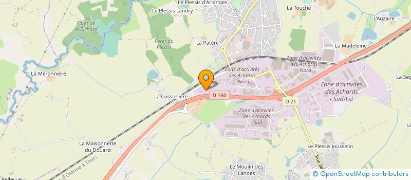 localisation de l'entreprise CAZA PAYSAGE à LES SABLES D'OLONNE