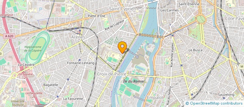 localisation de l'entreprise CAZABAL à TOULOUSE