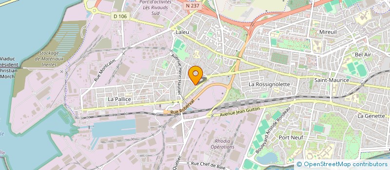 localisation de l'entreprise CAZABLANCA  LA ROCHELLE