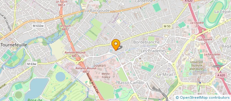 localisation de l'entreprise CAZAGEN à TOULOUSE