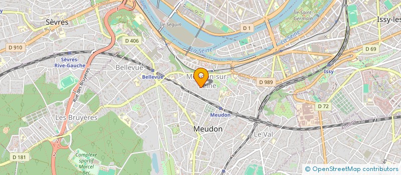 localisation de l'entreprise CAZAL CONSULTING à MEUDON