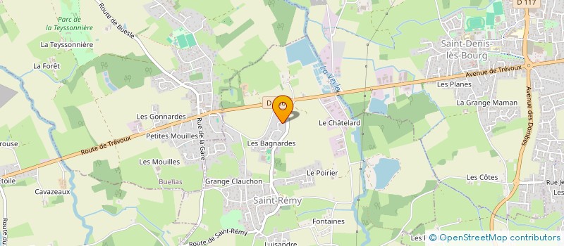 localisation de l'entreprise CAZAL PRISCA  SAINT-REMY