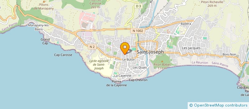 localisation de l'entreprise CAZALA DANS COEURS à SAINT-JOSEPH
