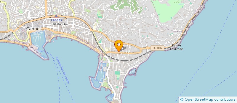 localisation de l'entreprise CAZALIS LAVALOU à CANNES