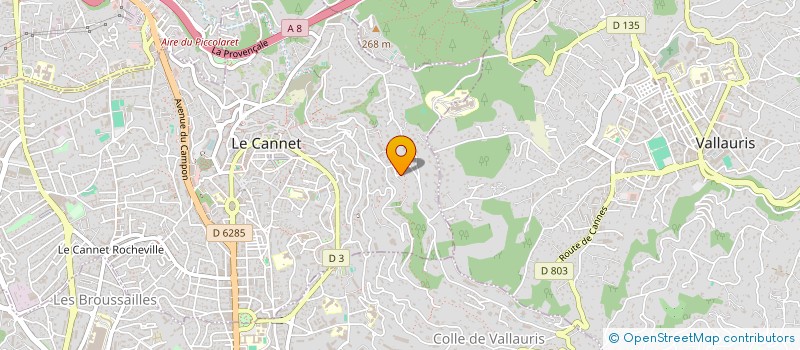 localisation de l'entreprise CAZAN à LE CANNET