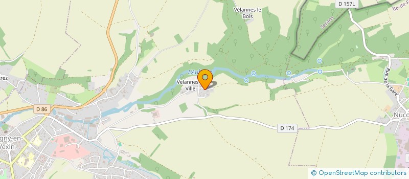 localisation de l'entreprise CAZAU CORDIER CONSEILS à MAGNY-EN-VEXIN