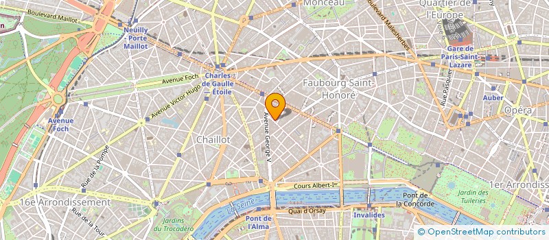 localisation de l'entreprise CAZCAR à PARIS
