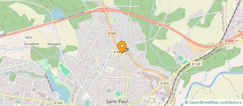 localisation de l'entreprise CAZENAVE à SAINT-PAUL-LES-DAX