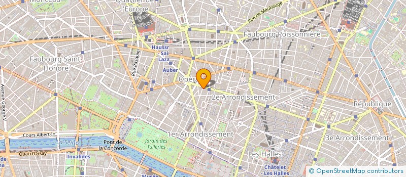 localisation de l'entreprise CAZENAVE-KAUFMAN HOLDING  PARIS