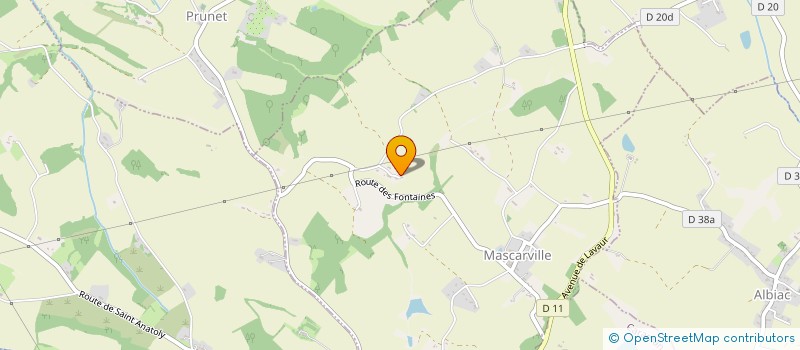 localisation de l'entreprise CAZENEUVE FACADES  MASCARVILLE