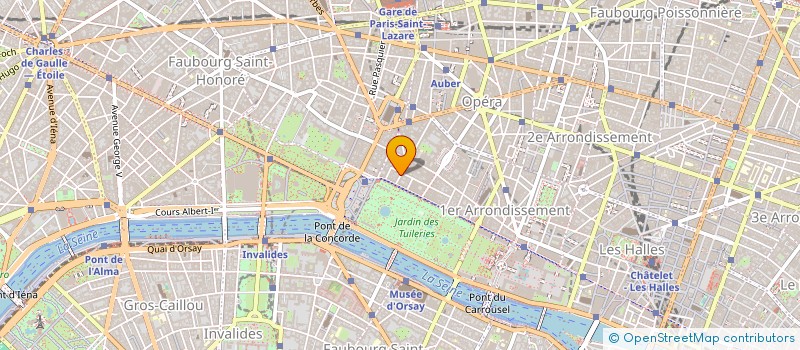 localisation de l'entreprise CAZES MICHEL ET CAZES GERARD à PARIS