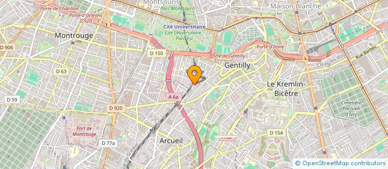 localisation de l'entreprise CAZG à GENTILLY