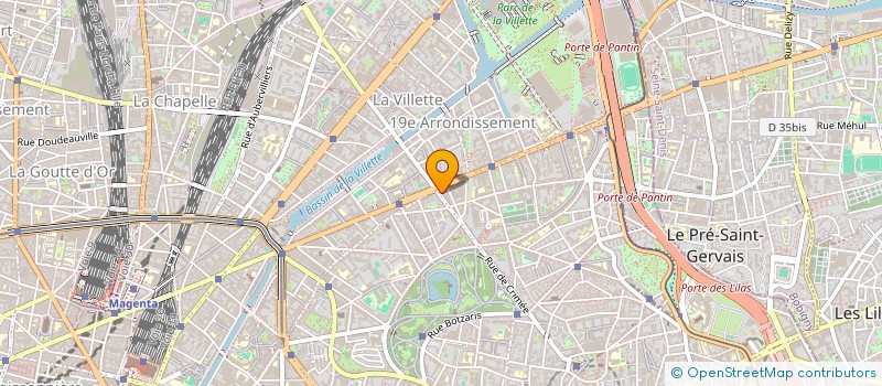 localisation de l'entreprise CAZHOU  PARIS