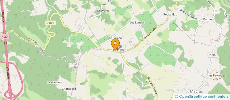 localisation de l'entreprise CAZIA FAMILIA  BALADOU