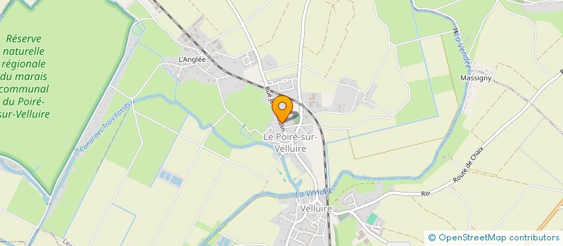 localisation de l'entreprise CAZIOPE  LES VELLUIRE-SUR-VENDEE