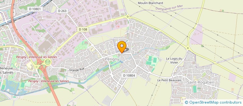 localisation de l'entreprise CAZNOJ  PERIGNY