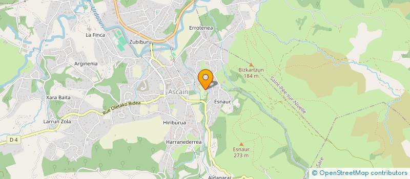 localisation de l'entreprise CAZOBON & BORG  ASCAIN