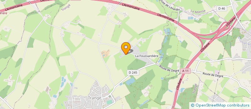 localisation de l'entreprise CAZOCO STAR  TRANGE