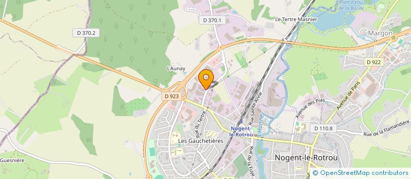 localisation de l'entreprise CAZOE à NOGENT-LE-ROTROU