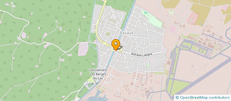 localisation de l'entreprise CAZORA  LA TESTE-DE-BUCH