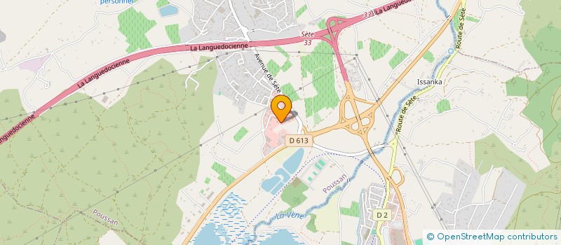 localisation de l'entreprise CAZORLA  POUSSAN