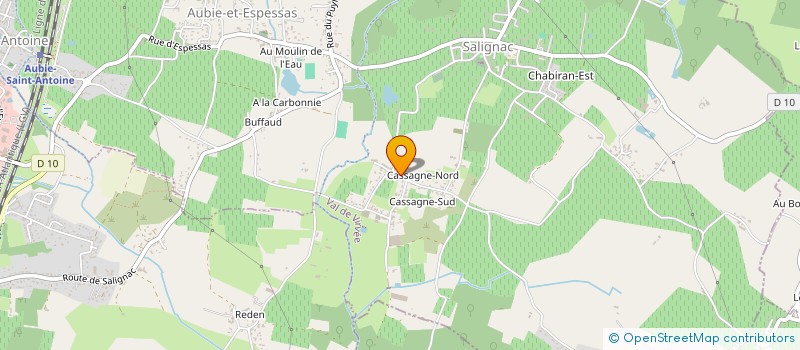 localisation de l'entreprise CAZORLA  VAL DE VIRVEE